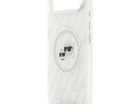 Funda MagSafe Karl Lagerfeld IML Glitter Karl&Choupette Heads para iPhone Air - Gris Funda MagSafe Karl Lagerfeld IML Glitter Karl&Choupette Heads para iPhone Air - Gris