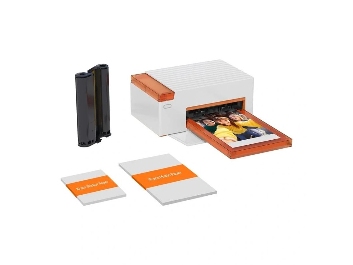 Liene Amber M110 4x6" Photo Printer, 10 Sheets