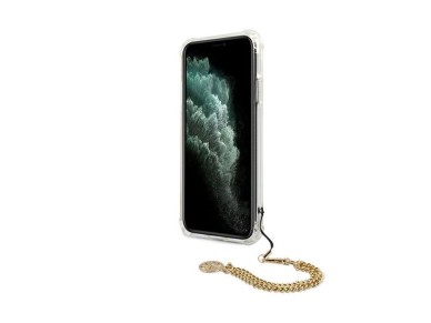 Capa para iPhone 11 Pro da Cole��o Peony Chain da Guess - Dourada