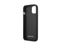 Mercedes AMG Leather Hot Stamped Case for iPhone 13 / 14 / 15 - Black Mercedes AMG Leather Hot Stamped Case for iPhone 13 / 14 / 15 - Black