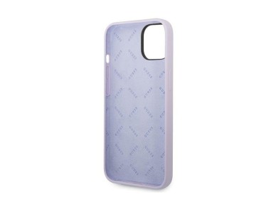 Guess Silicone Vintage Gold Logo Case for iPhone 14 / 15 Plus - Purple Guess Silicone Vintage Gold Logo Case for iPhone 14 / 15 Plus - Purple