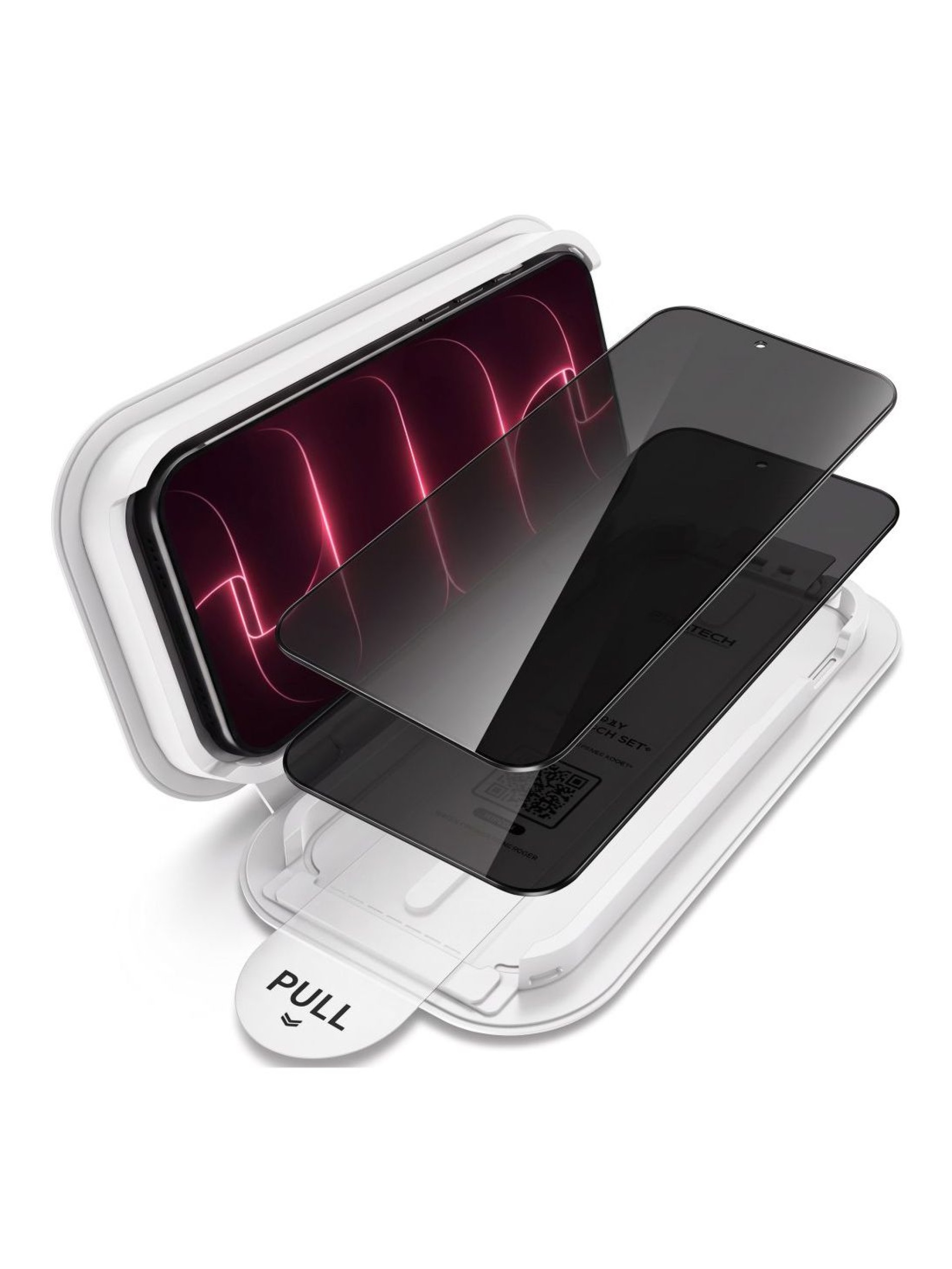 Tech-Protect OneTouch Set Spy+ 2-Pack Privacy Tempered Glass for iPhone 18 Pro Max