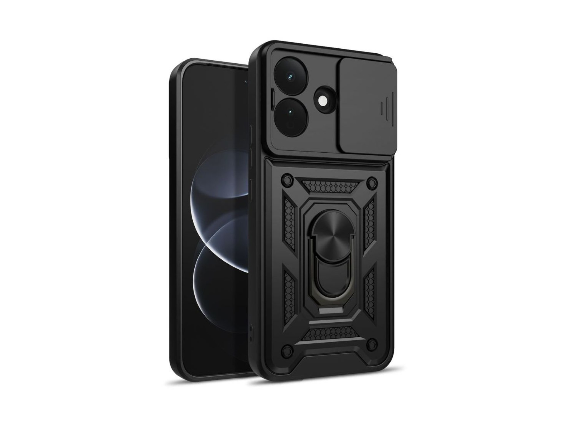 Capa Tech-Protect CamShield Pro para Xiaomi Redmi Note 17 Pro 5G - Preta