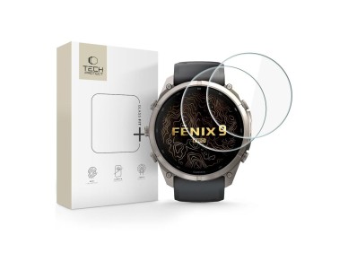 Tech-Protect Glass Fit+ 2-Pack Tempered Glass for Garmin Fenix 9 Pro 51mm Tech-Protect Glass Fit+ 2-Pack Tempered Glass for Garmin Fenix 9 Pro 51mm