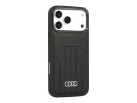 Capa Audi em pele sint�tica MagSafe para iPhone 18 Pro Max / 17 Pro Max - Preto