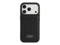 Audi Synthetic Leather Case MagSafe for iPhone 18 Pro / 17 Pro - Black Audi Synthetic Leather Case MagSafe for iPhone 18 Pro / 17 Pro - Black