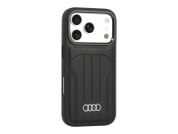 Audi Synthetic Leather Case MagSafe for iPhone 18 Pro / 17 Pro - Black Audi Synthetic Leather Case MagSafe for iPhone 18 Pro / 17 Pro - Black