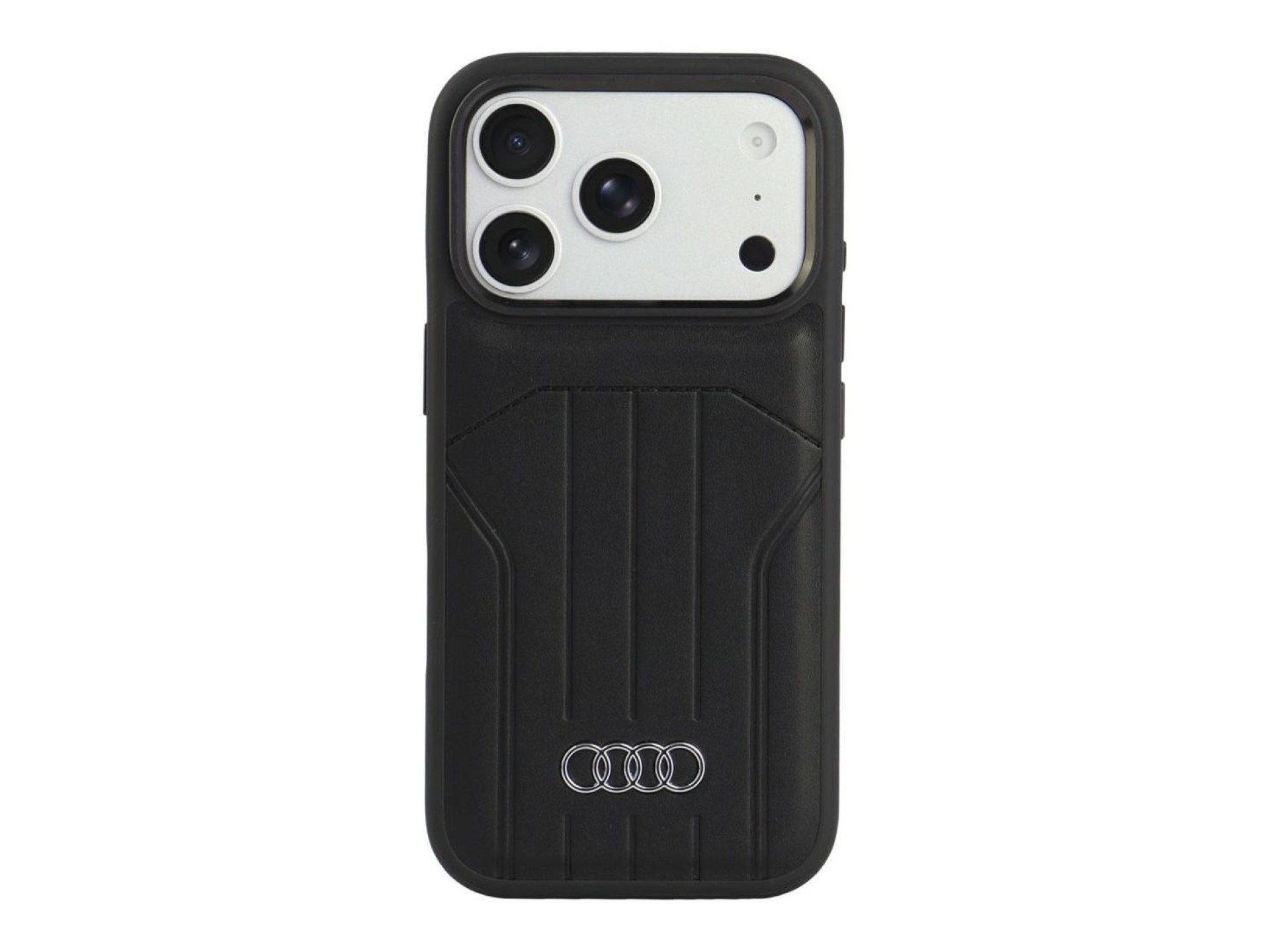 Audi Synthetic Leather Case MagSafe for iPhone 18 Pro / 17 Pro - Black