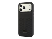 Capa em pele Audi MagSafe para iPhone 18 Pro Max / 17 Pro Max - Preto Capa em pele Audi MagSafe para iPhone 18 Pro Max / 17 Pro Max - Preto