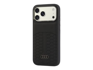 Audi Leather Case MagSafe for iPhone 18 Pro Max / 17 Pro Max - Black Audi Leather Case MagSafe for iPhone 18 Pro Max / 17 Pro Max - Black
