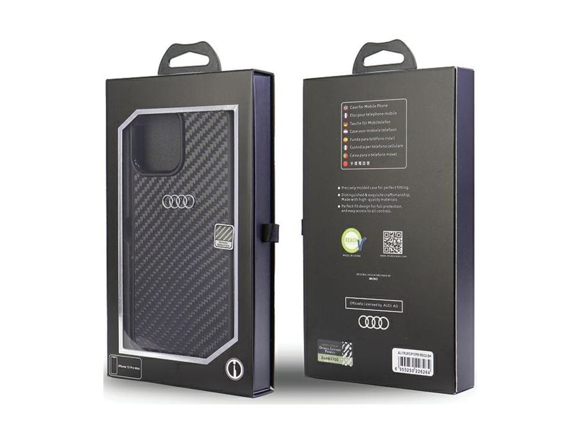 Audi Carbon Fiber iPhone 13 Pro Max 6.7