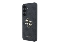 Guess Leather 4G Metal Logo case for Samsung Galaxy S26 FE - black
