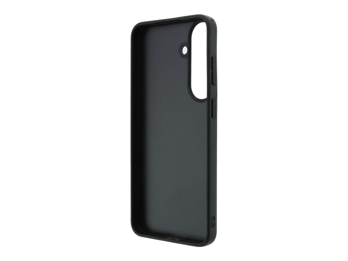 Guess Leather 4G Metal Logo case for Samsung Galaxy S26 FE - black