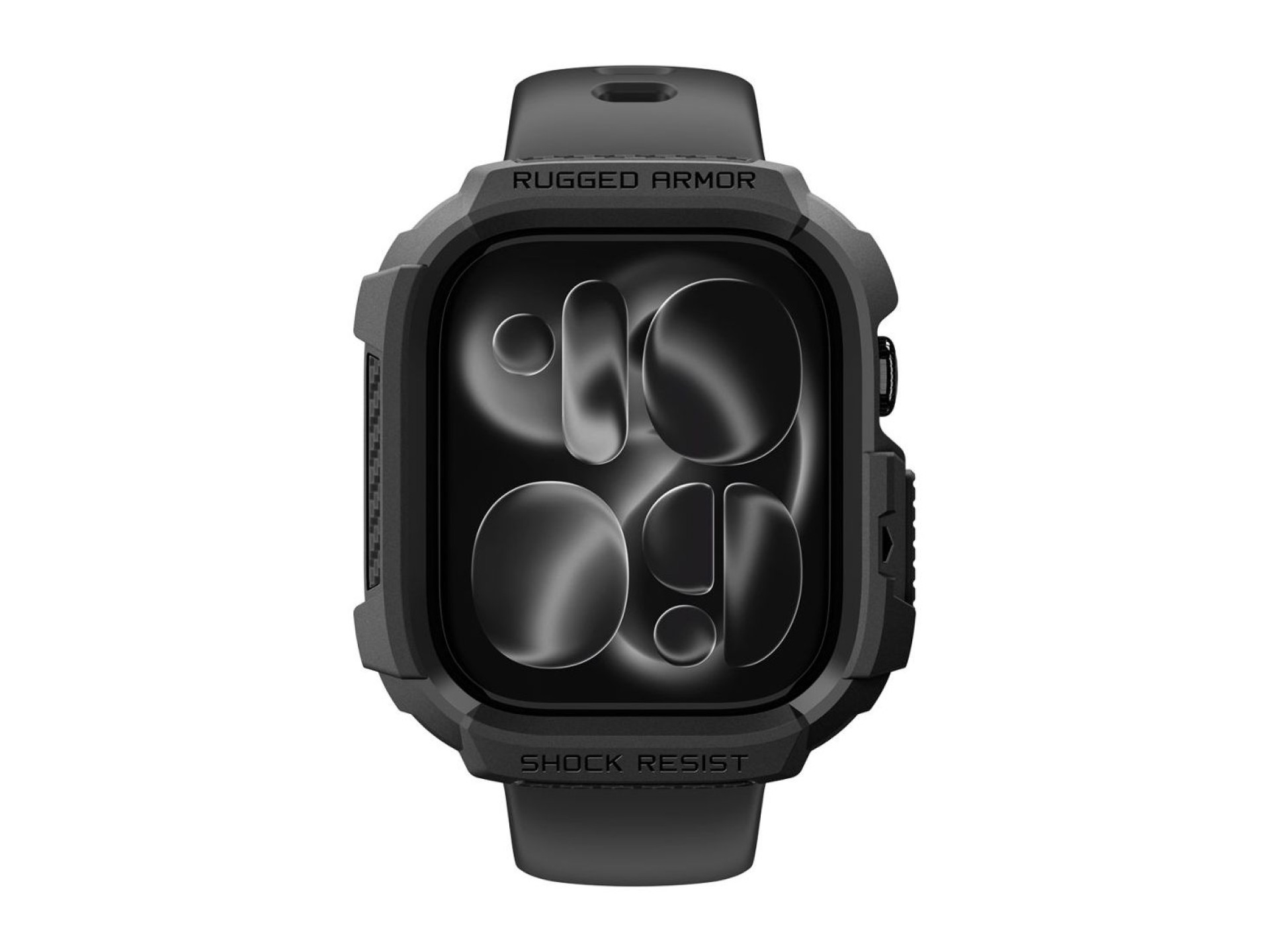 Capa Spigen Rugged Armor para Apple Watch 42mm - Preto Mate