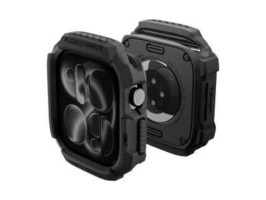 Spigen Rugged Armor Case for Apple Watch 42mm - Matte Black Spigen Rugged Armor Case for Apple Watch 42mm - Matte Black