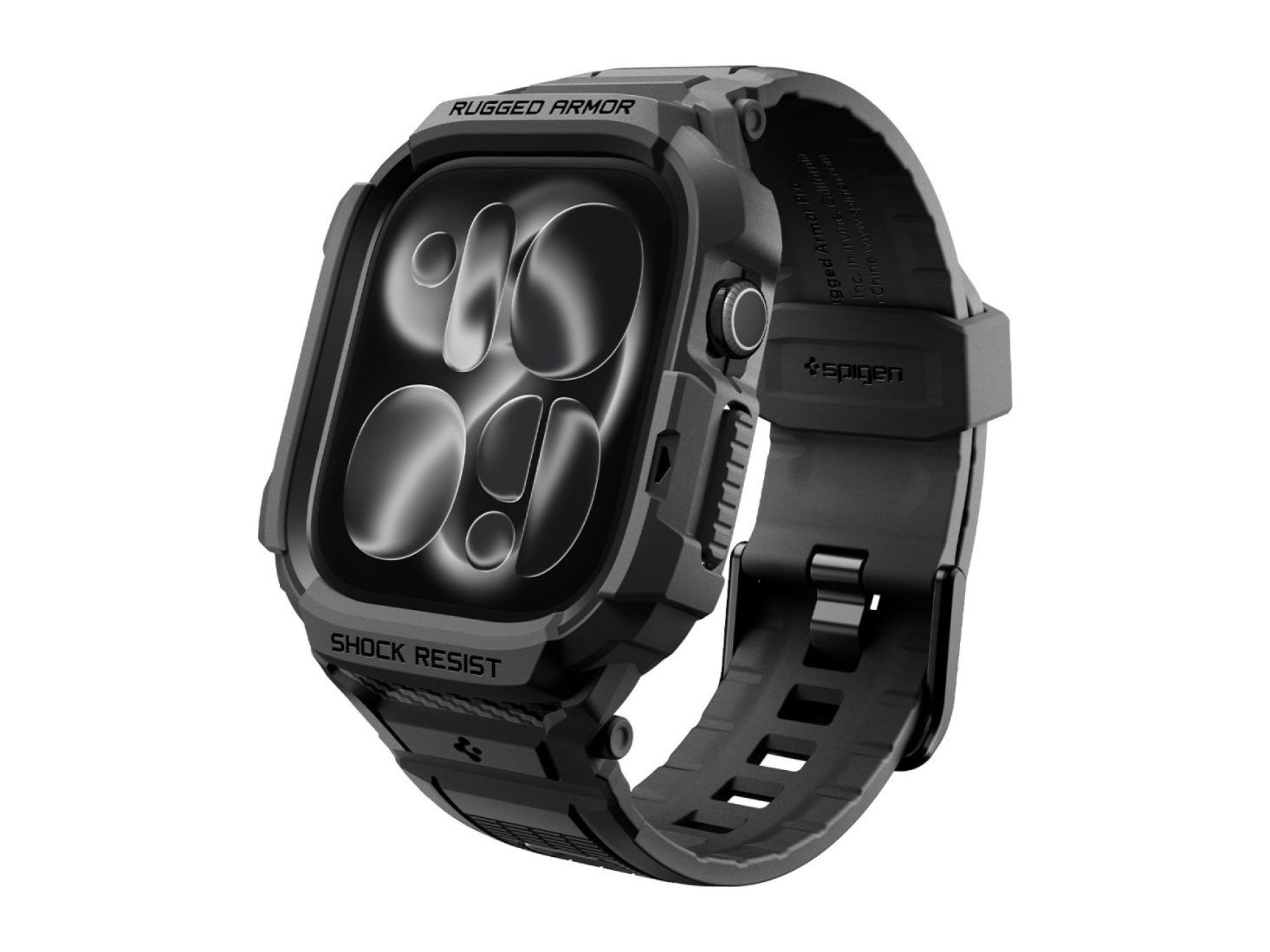 Correa Spigen Rugged Armor Pro para Apple Watch de 42 mm - Negro mate