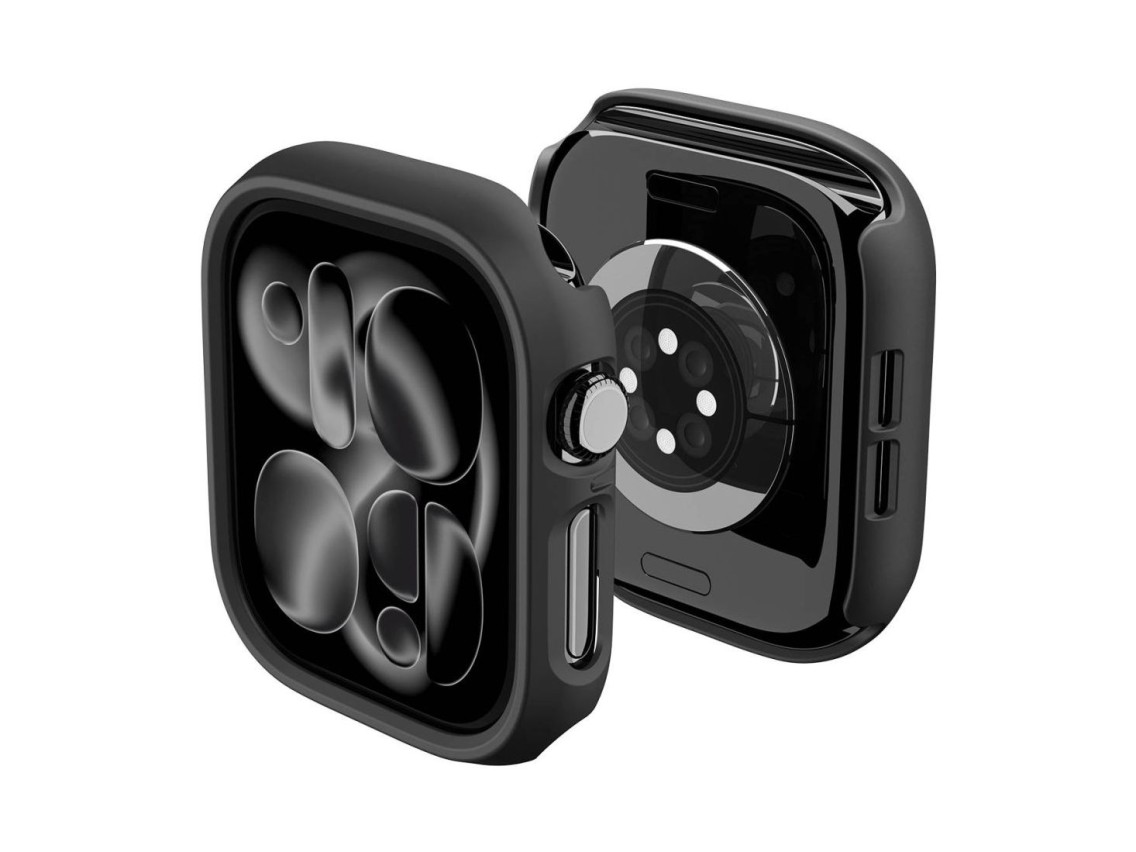 Capa Spigen Thin Fit para Apple Watch 46mm - Preta
