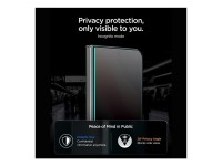 Spigen Glas.tR EZ Fit Pro HD AC Película de Vidro Temperado com Privacidade para iPhone Duo Spigen Glas.tR EZ Fit Pro HD AC Película de Vidro Temperado com Privacidade para iPhone Duo