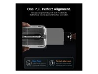 Spigen Glas.tR EZ Fit Pro HD AC Película de Vidro Temperado com Privacidade para iPhone Duo Spigen Glas.tR EZ Fit Pro HD AC Película de Vidro Temperado com Privacidade para iPhone Duo
