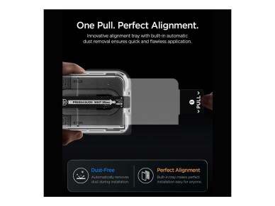 Spigen Glas.tR EZ Fit Pro HD AC 2-Pack Privacy Tempered Glass for iPhone Duo Spigen Glas.tR EZ Fit Pro HD AC 2-Pack Privacy Tempered Glass for iPhone Duo
