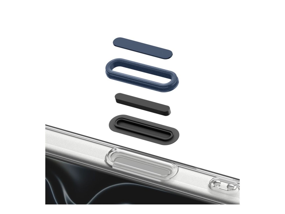 Capa Spigen Ultra Hybrid MagSafe para iPhone 18 Pro/17 Pro - Azul Mate