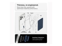 Capa Spigen Ultra Hybrid MagSafe para iPhone 18 Pro/17 Pro - Azul Mate Capa Spigen Ultra Hybrid MagSafe para iPhone 18 Pro/17 Pro - Azul Mate