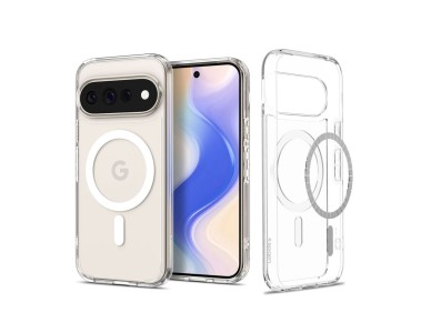 Spigen Ultra Hybrid Mag MagSafe Case for Google Pixel 11 Pro XL - Clear and White Spigen Ultra Hybrid Mag MagSafe Case for Google Pixel 11 Pro XL - Clear and White