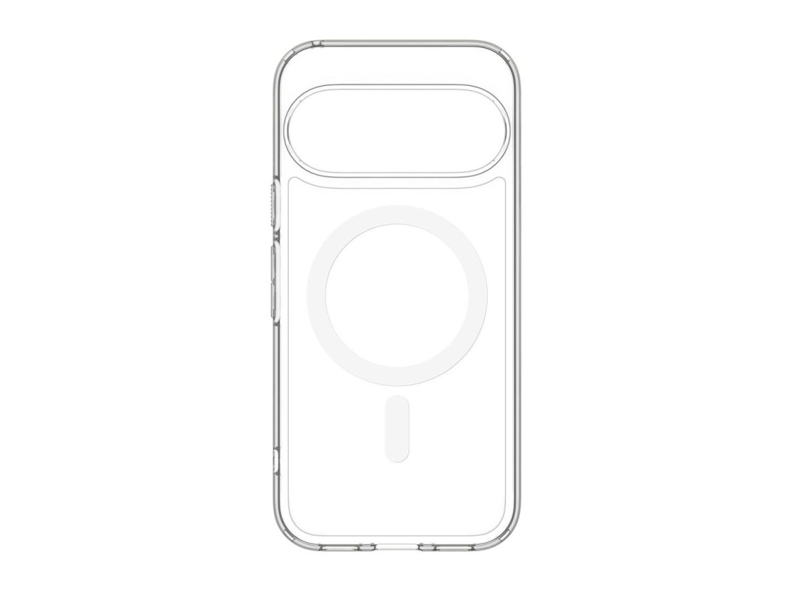 Funda Spigen Ultra Hybrid Mag MagSafe para Google Pixel 11 Pro XL - Transparente y blanca