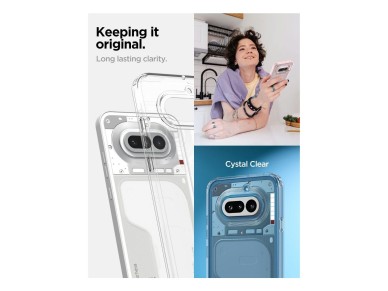 Spigen Ultra Hybrid Case for Nothing Phone 4A - Transparent Spigen Ultra Hybrid Case for Nothing Phone 4A - Transparent
