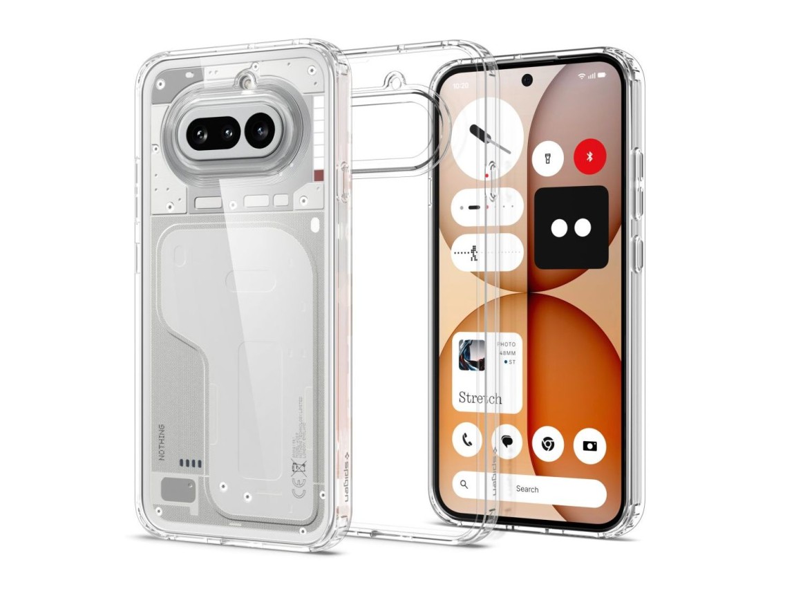 Funda Spigen Ultra Hybrid para Nothing Phone 4A - Transparente