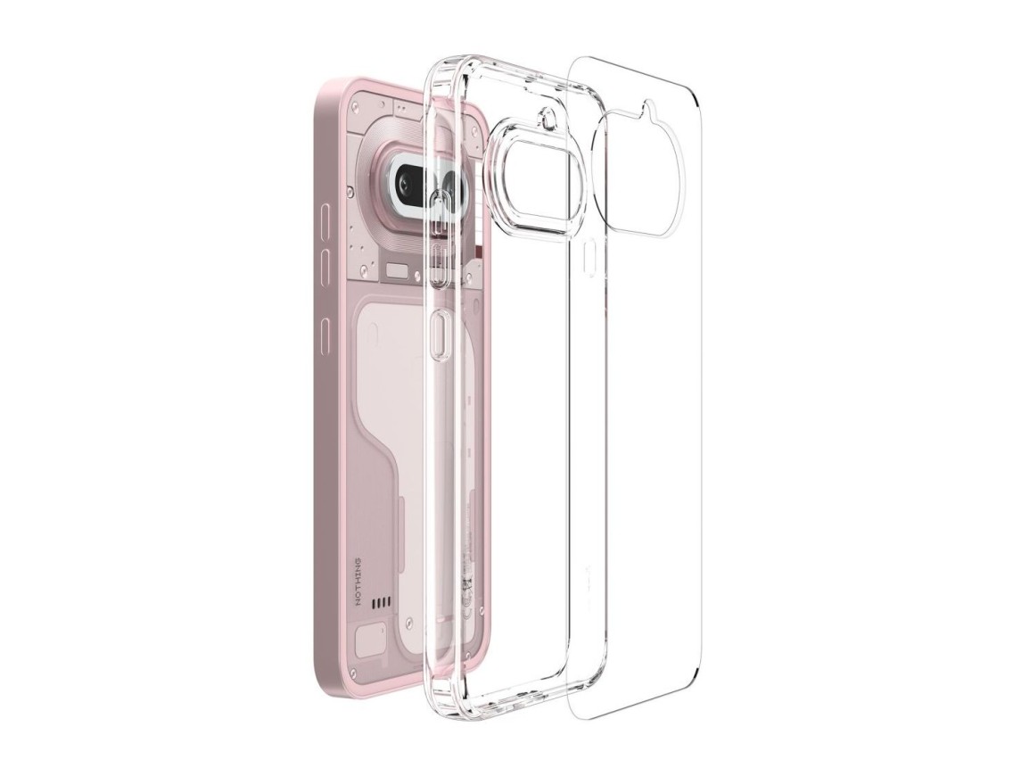 Funda Spigen Ultra Hybrid para Nothing Phone 4A - Transparente