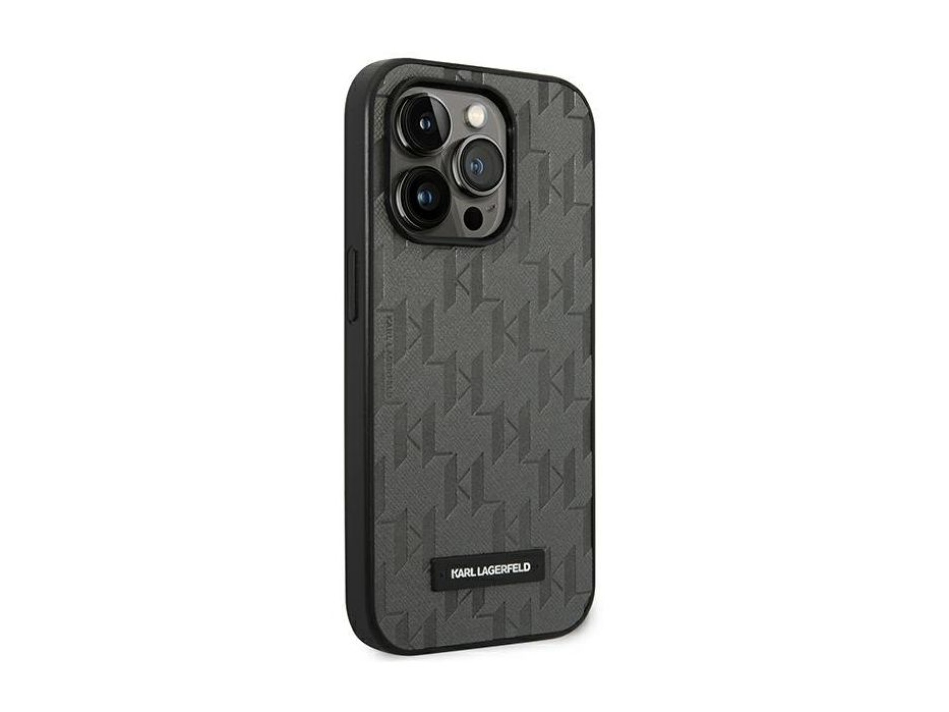 Karl Lagerfeld Saffiano Mono Metal Logo iPhone 14 Pro Max 6.7