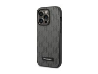 Karl Lagerfeld Saffiano Mono Metal Logo iPhone 14 Pro Max 6.7" Case - Gray Karl Lagerfeld Saffiano Mono Metal Logo iPhone 14 Pro Max 6.7" Case - Gray