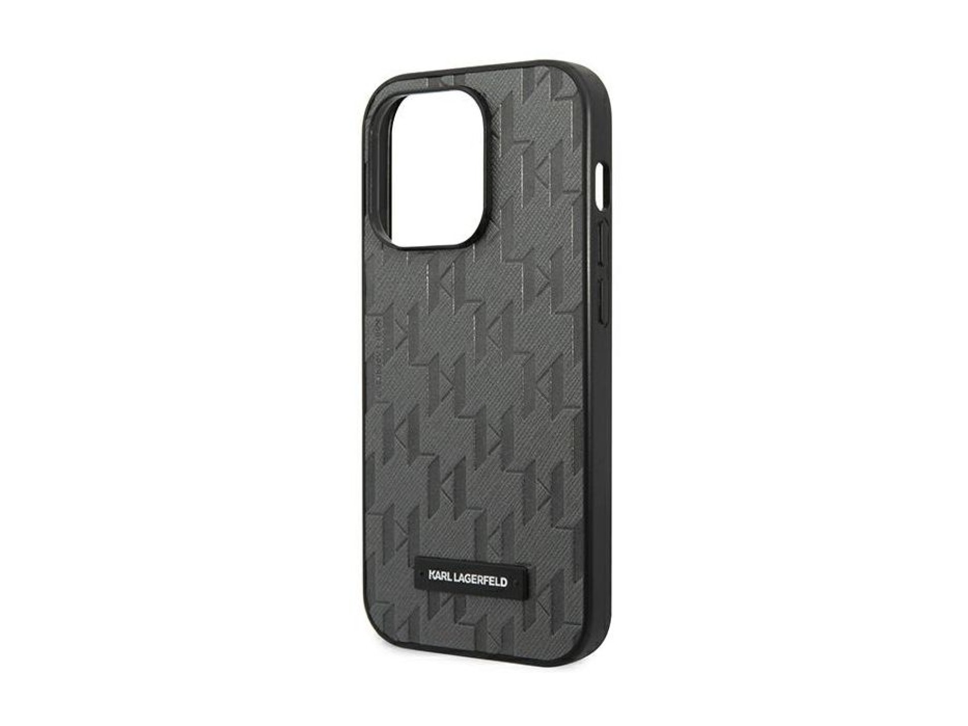 Karl Lagerfeld Saffiano Mono Metal Logo iPhone 14 Pro Max 6.7