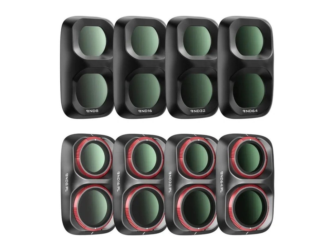 Conjunto de 8 filtros Freewell Osmo Pocket 4P para uso diário