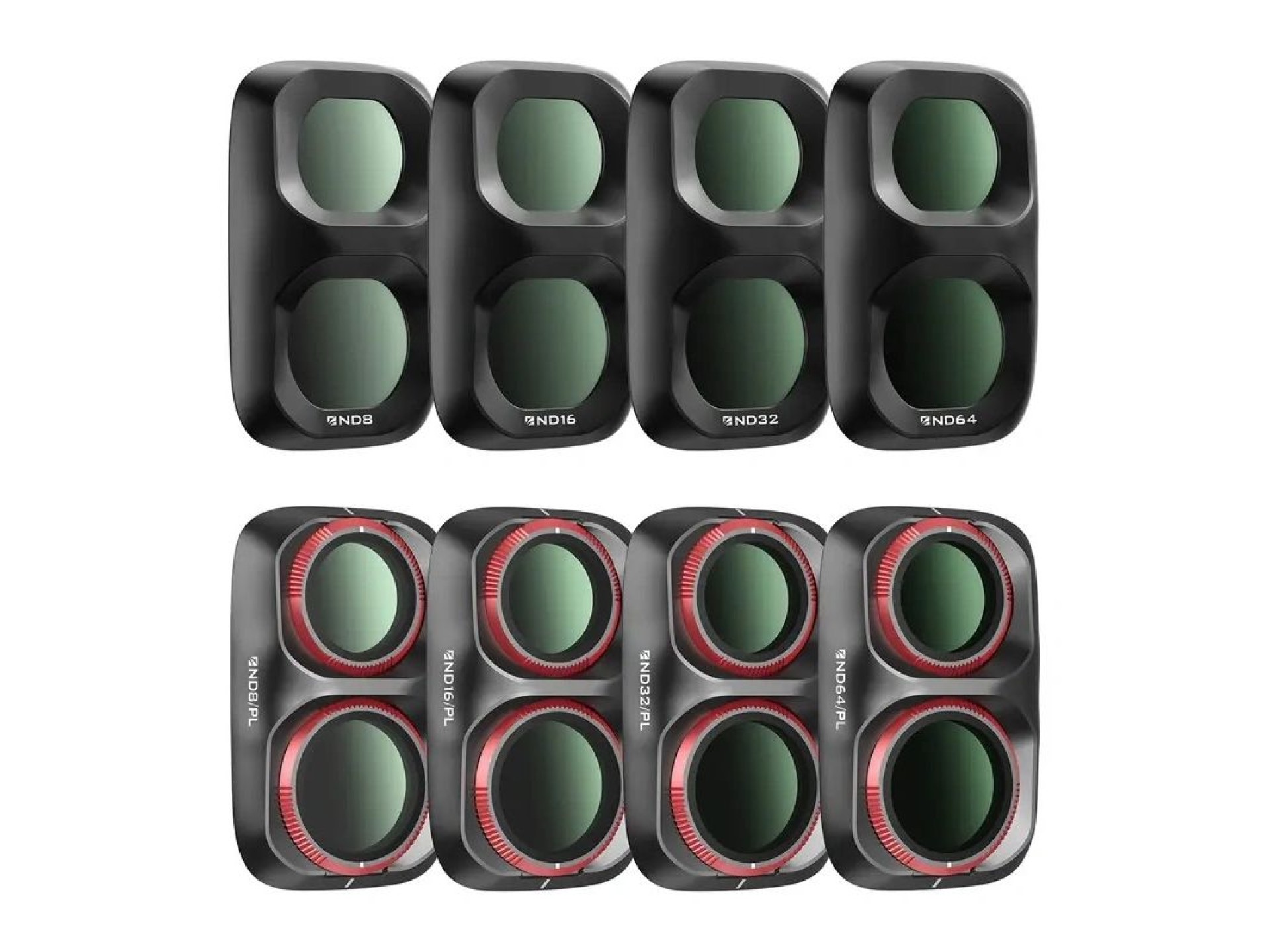 Conjunto de 8 filtros Freewell Osmo Pocket 4P para uso diário