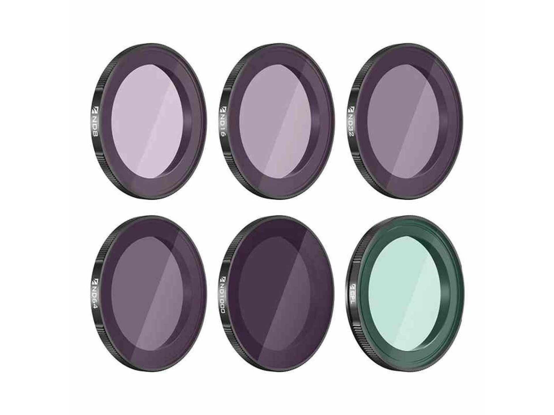 Conjunto de 6 filtros Freewell para DJI Action 4