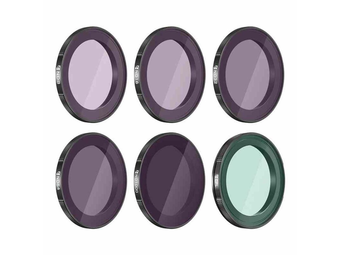 Conjunto de 6 filtros Freewell para DJI Action 4
