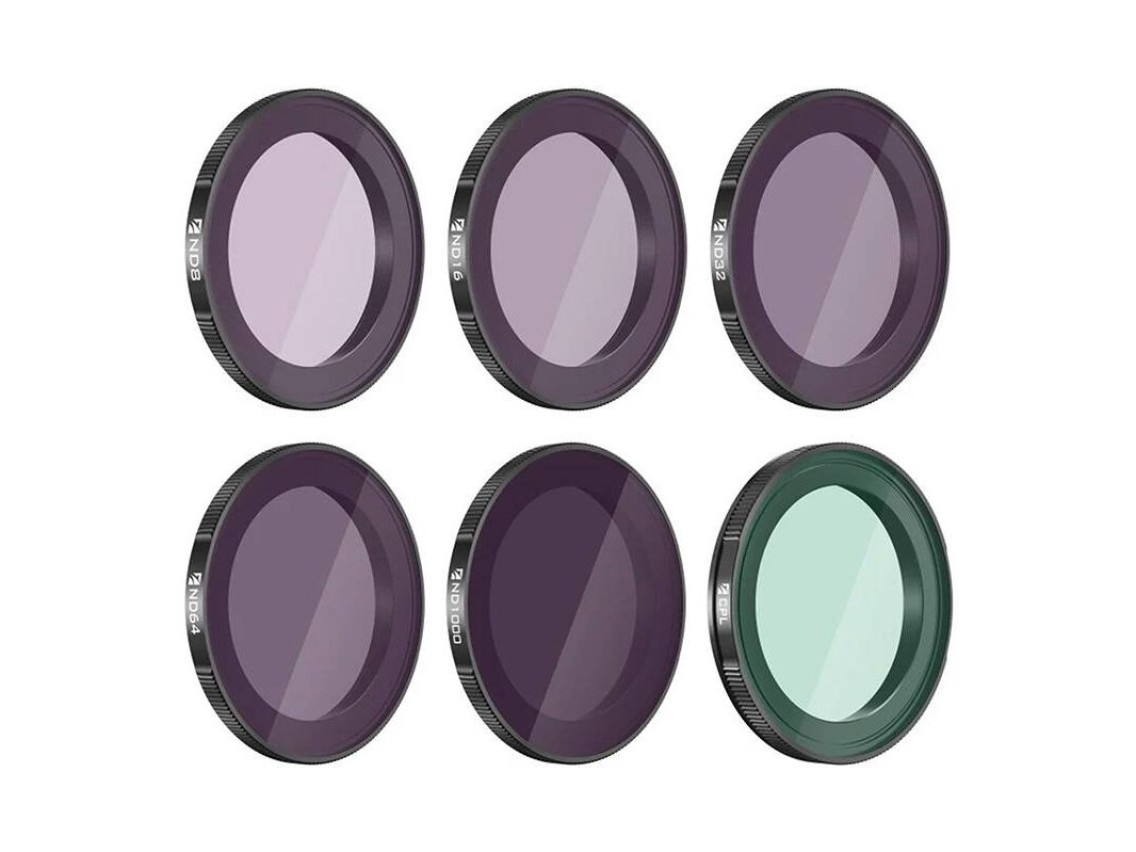 Conjunto de 6 filtros Freewell para DJI Action 4