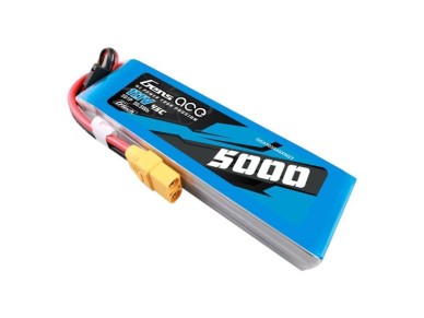 Batería lipo Gens ace G-Tech de 5000 mAh, 11,1 V, 45C, 3S1P con conector XT90. Batería lipo Gens ace G-Tech de 5000 mAh, 11,1 V, 45C, 3S1P con conector XT90.