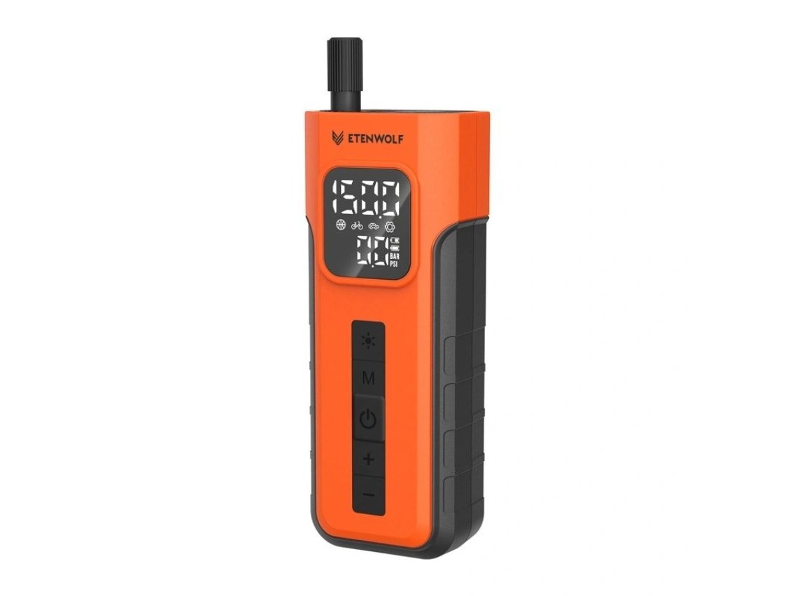 Compressor de ar para automóvel Etenwolf C2, 10,34 bar, 4000 mAh