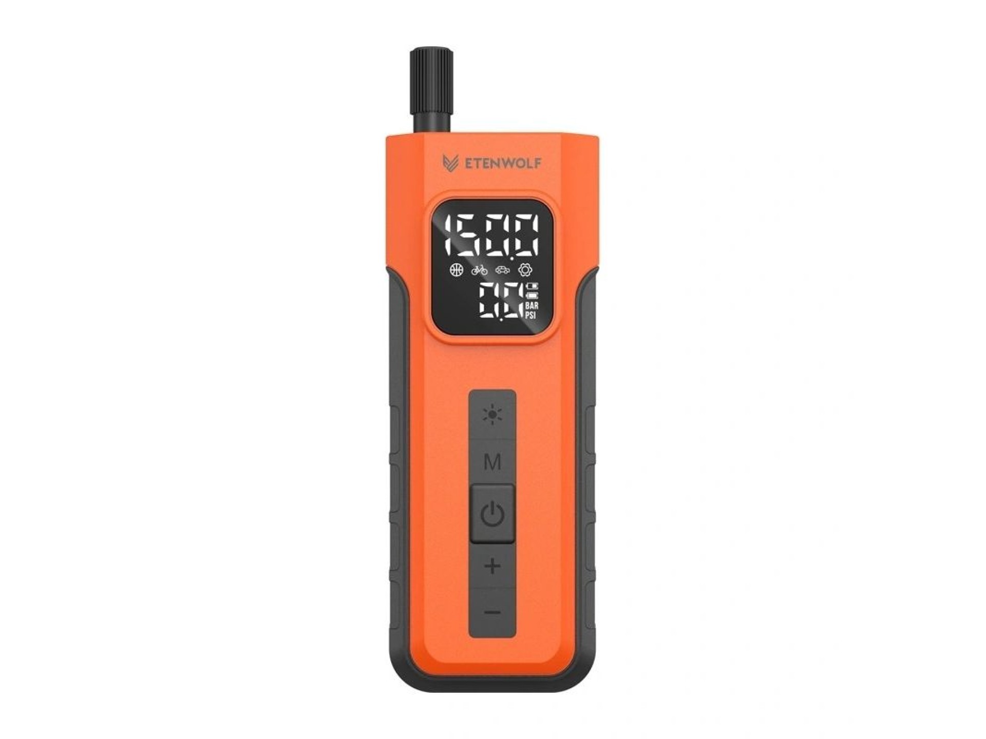 Compressor de ar para automóvel Etenwolf C2, 10,34 bar, 4000 mAh