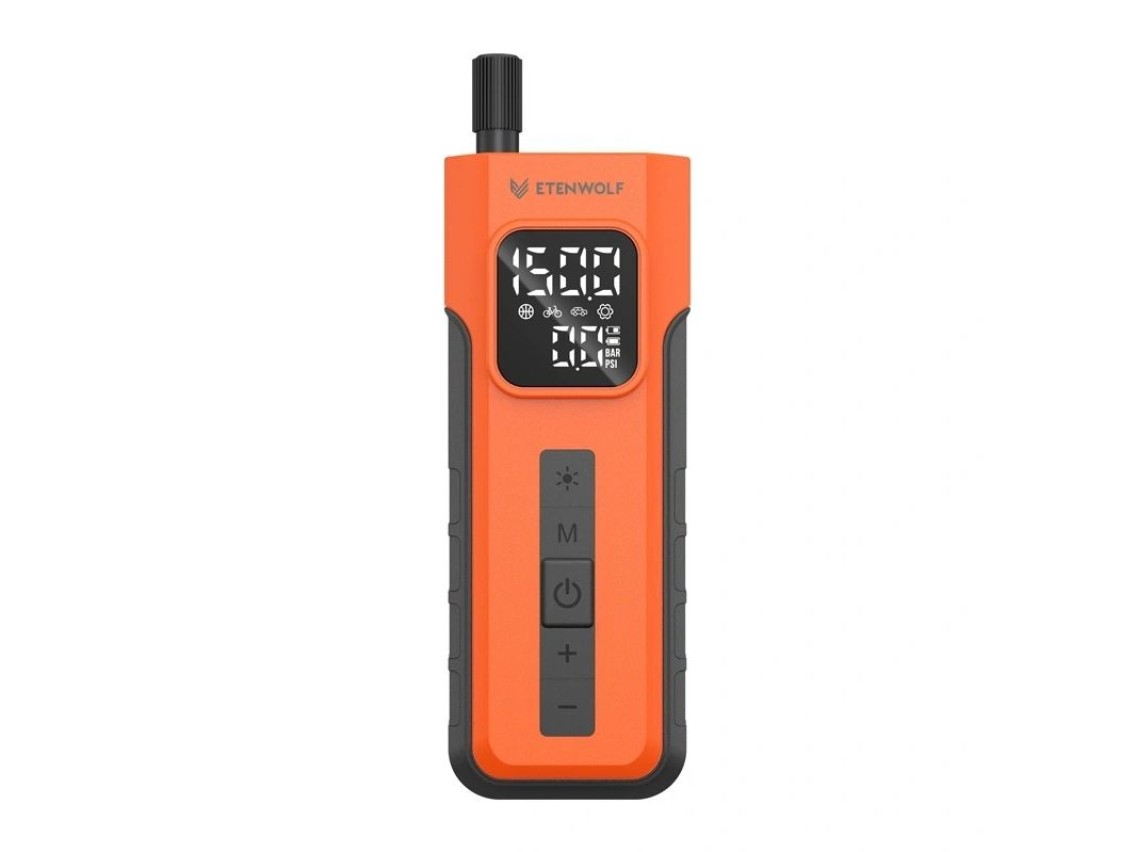 Compressor de ar para automóvel Etenwolf C2, 10,34 bar, 4000 mAh