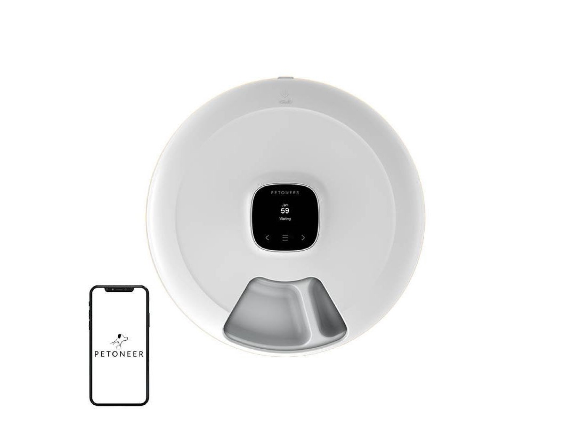 Dispensador de alimentos inteligente Petoneer NutriSpin