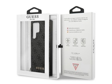 Funda Guess 4G Charms Collection para Samsung Galaxy S24 Ultra - negra