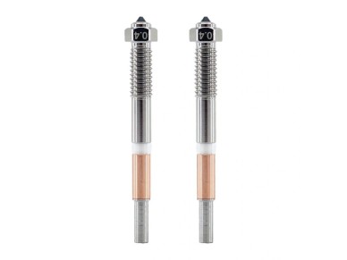 Bocal bimet�lico QiDi de 0,4 mm para a s�rie Q2 (2 unidades)