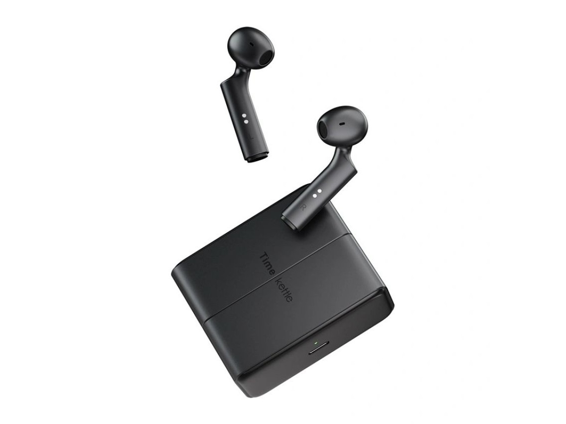 Auscultadores TimeKettle W4 Plus TWS com tradução (preto)