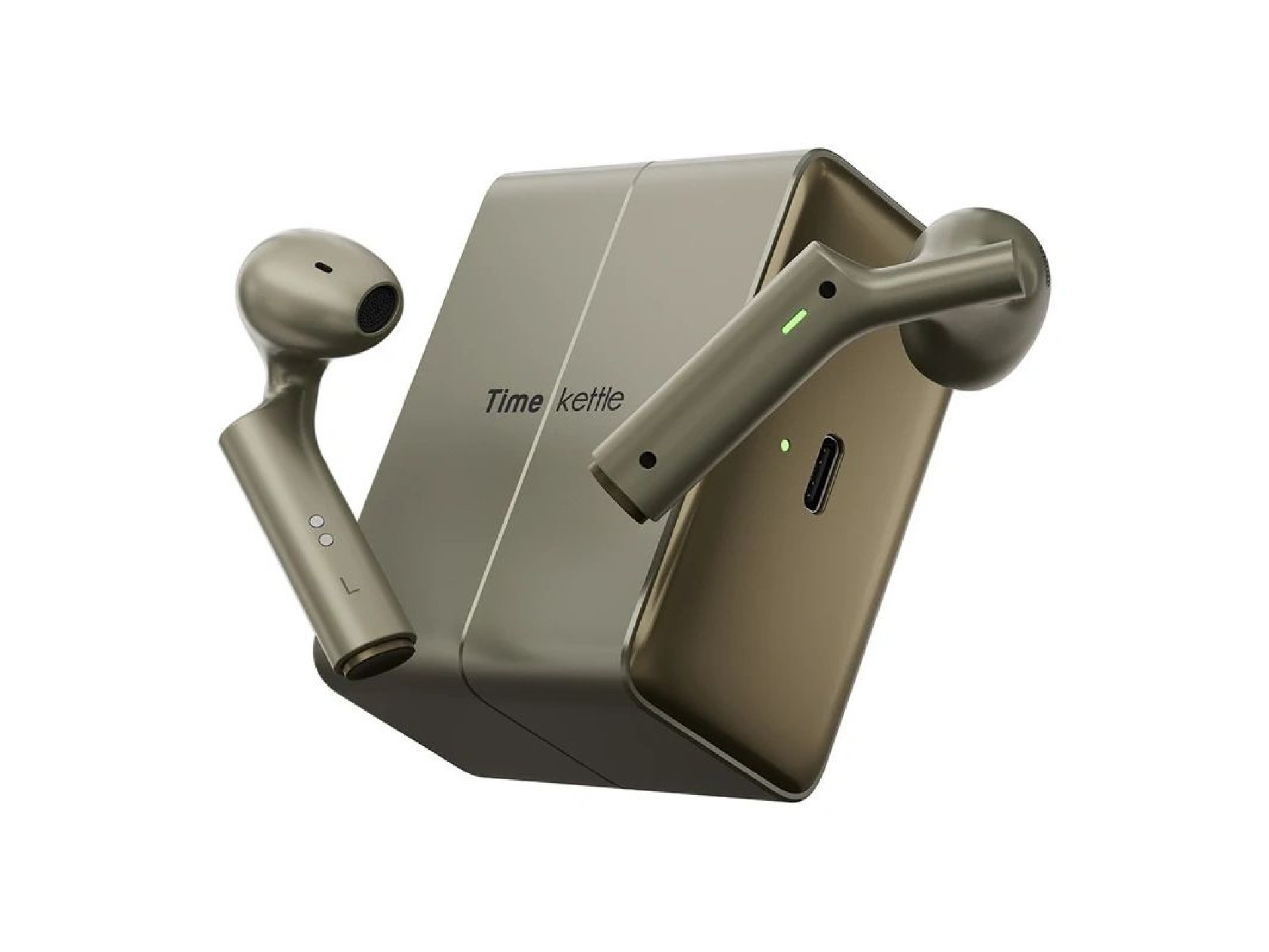 Auriculares inalámbricos TimeKettle W4 Plus TWS con función de traducción (dorados)