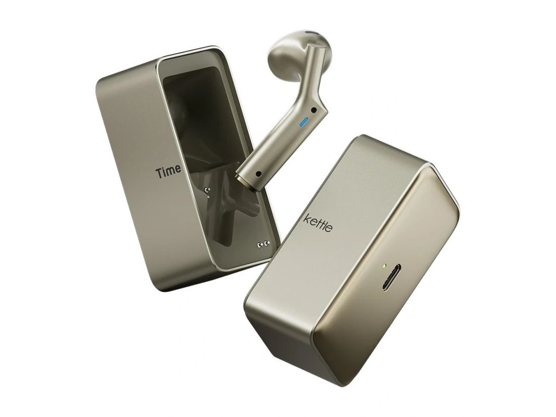 Auriculares inalámbricos TimeKettle W4 Plus TWS con función de traducción (dorados)