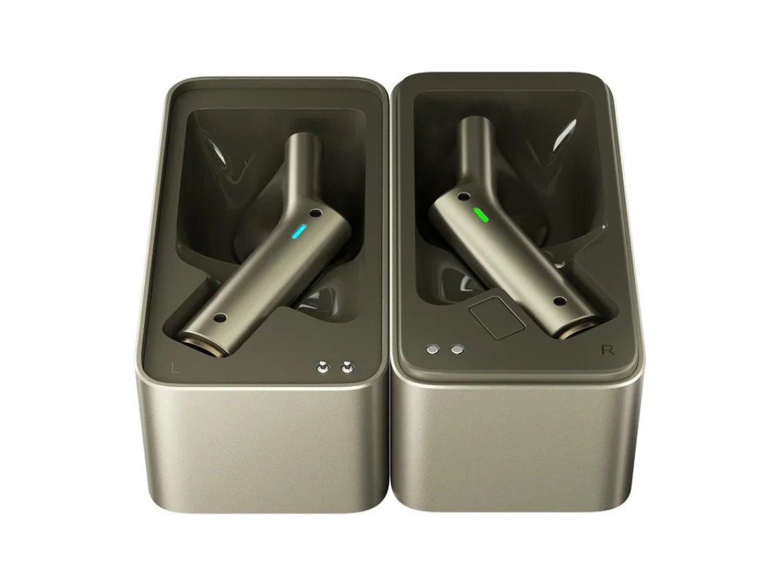 Auriculares inalámbricos TimeKettle W4 Plus TWS con función de traducción (dorados)